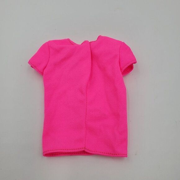 Vintage Barbie Rockers Oversized Shirt 2 Hair Pieces Shoes 1980's - Picture 4 of 7
